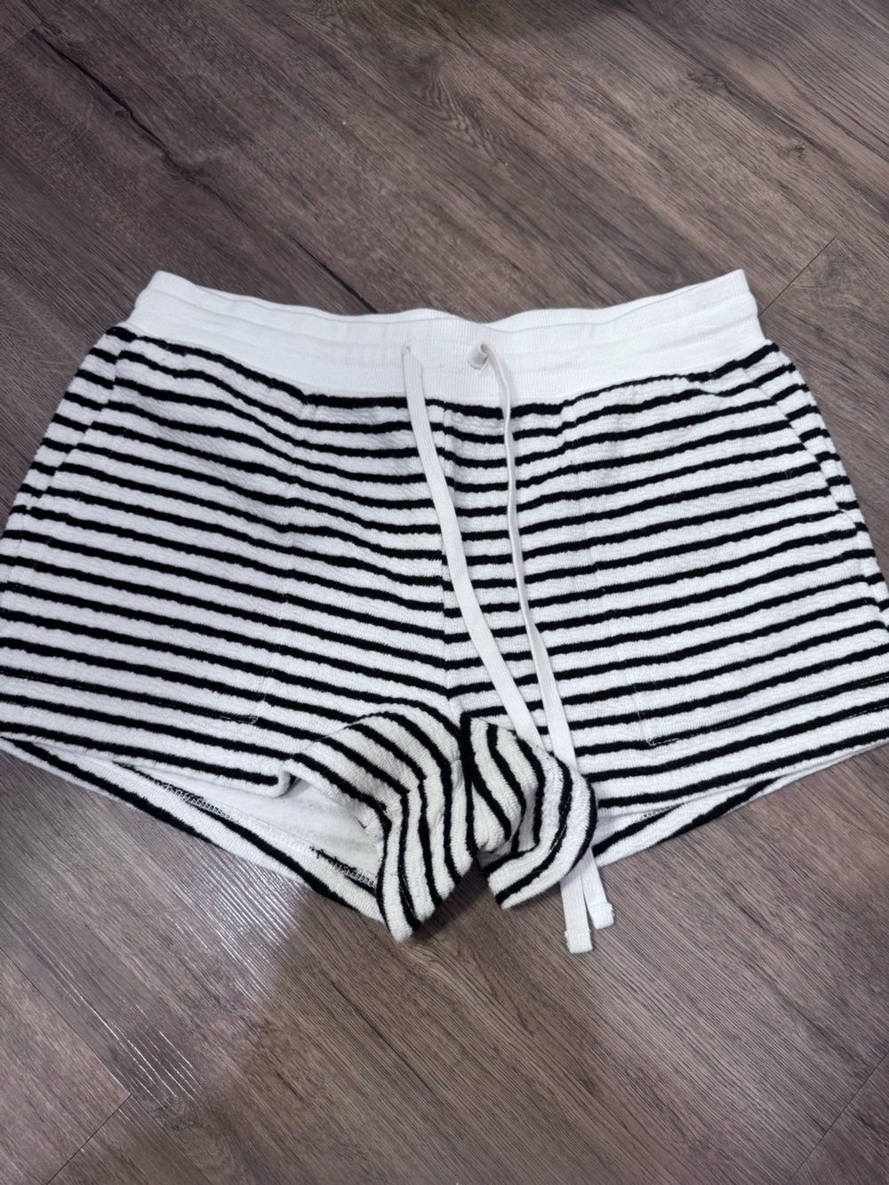 American Eagle Striped Shorts